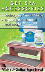 Gulf Coast Spas Steps